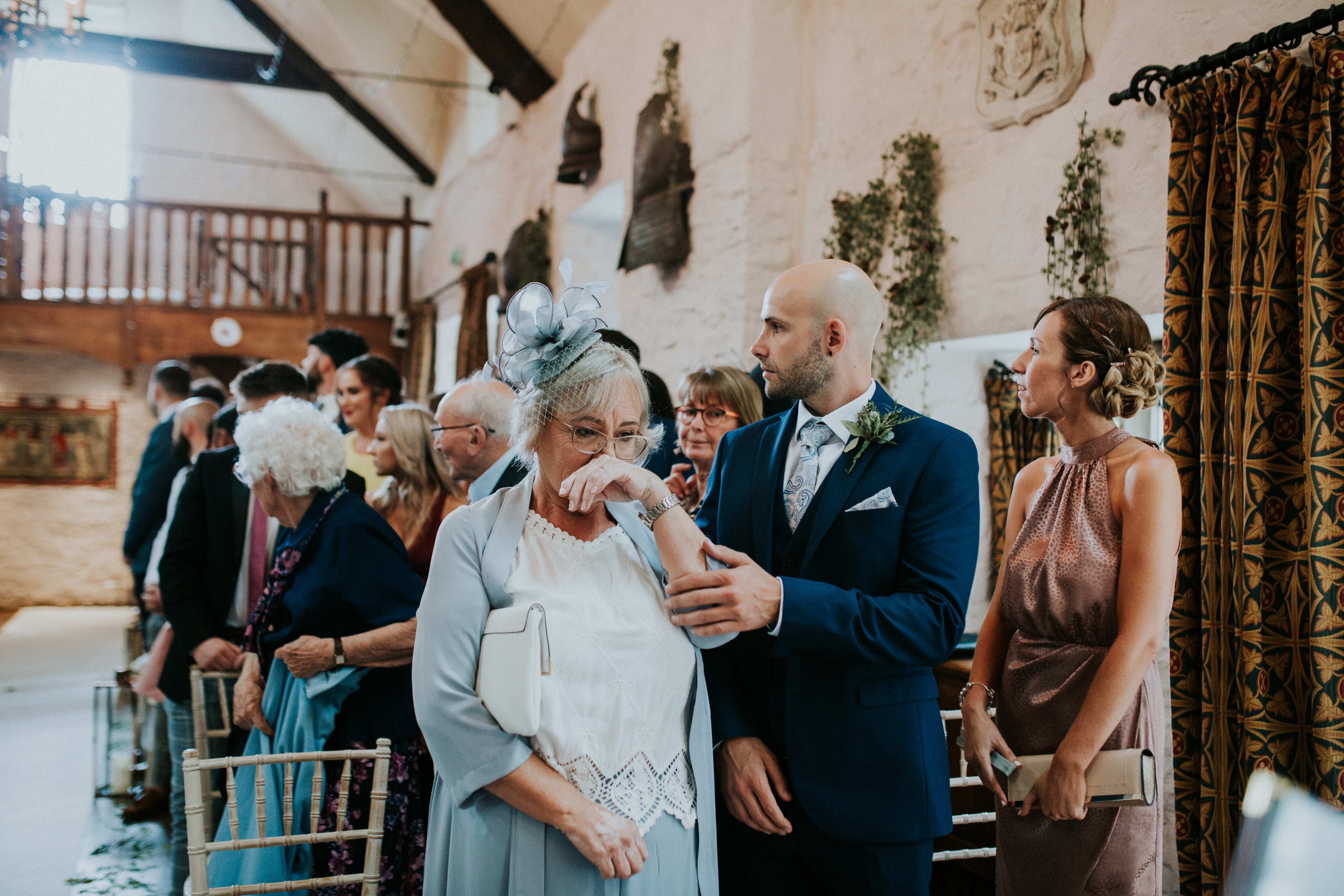 mother of the bride crying 