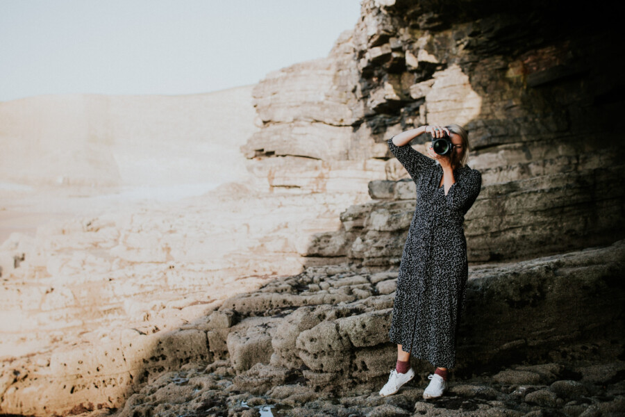 portrait at the beach