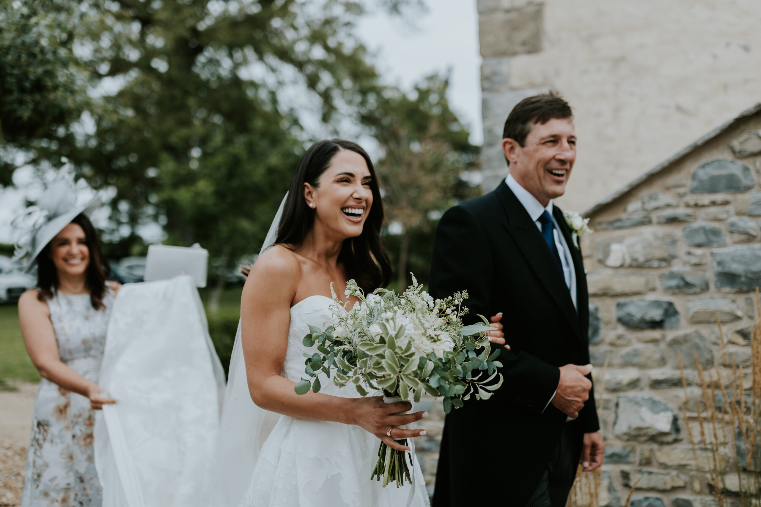 Bride Smiling 