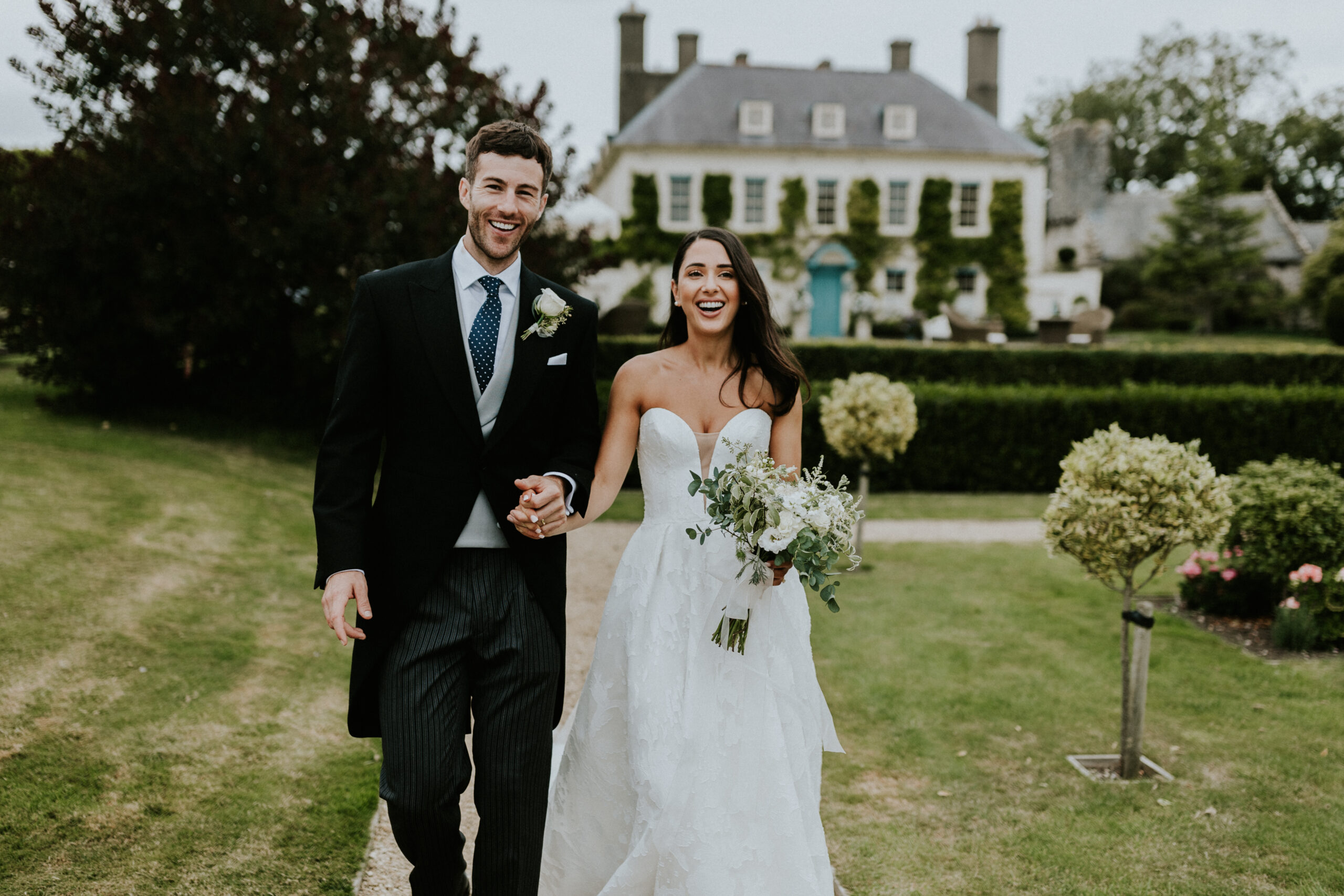 Bride and groom portraits