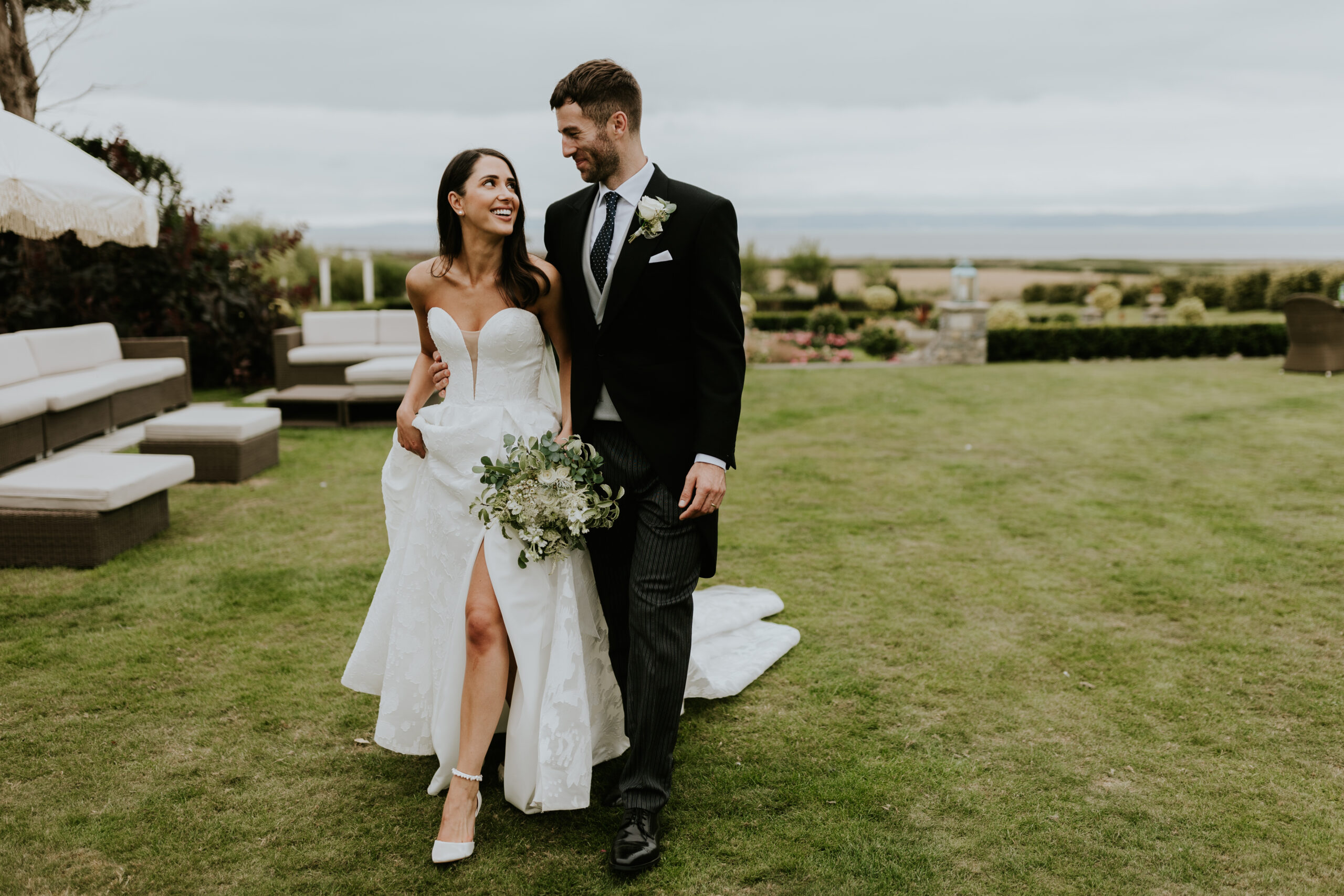 Bride and groom portraits