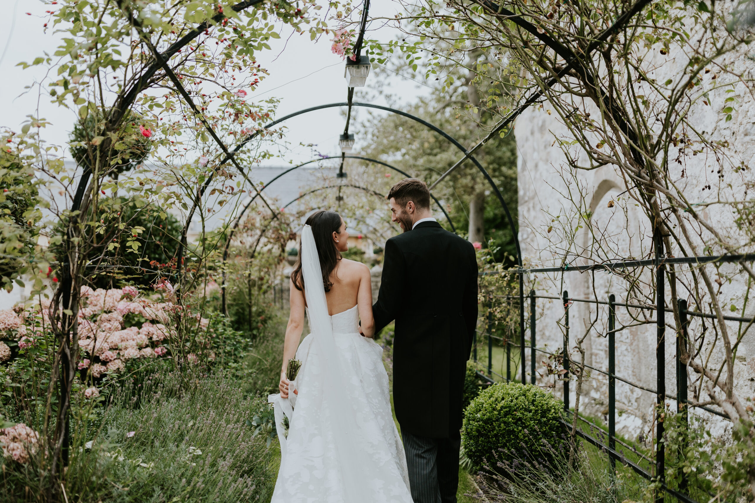 Bride and groom portraits