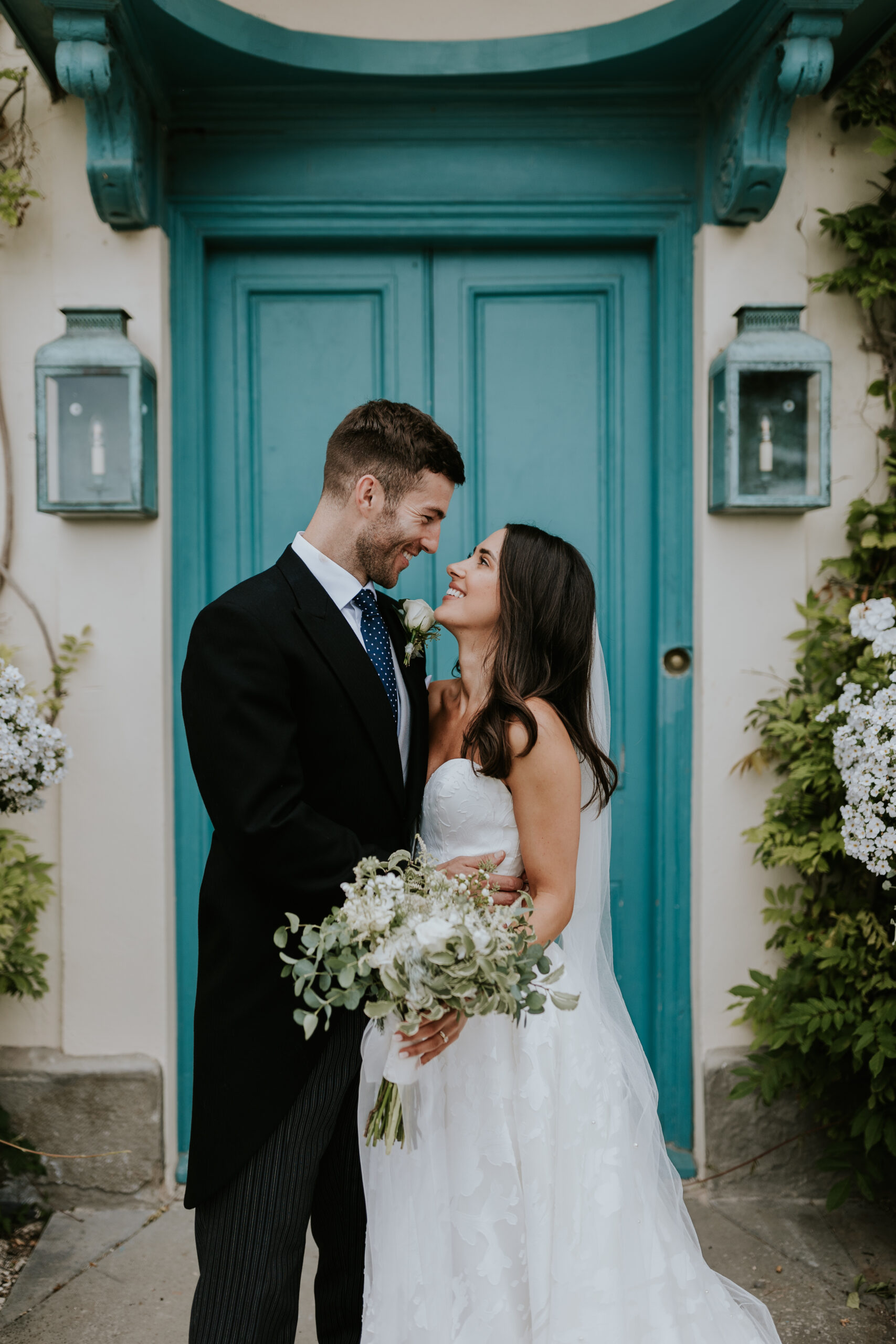 Bride and groom portraits