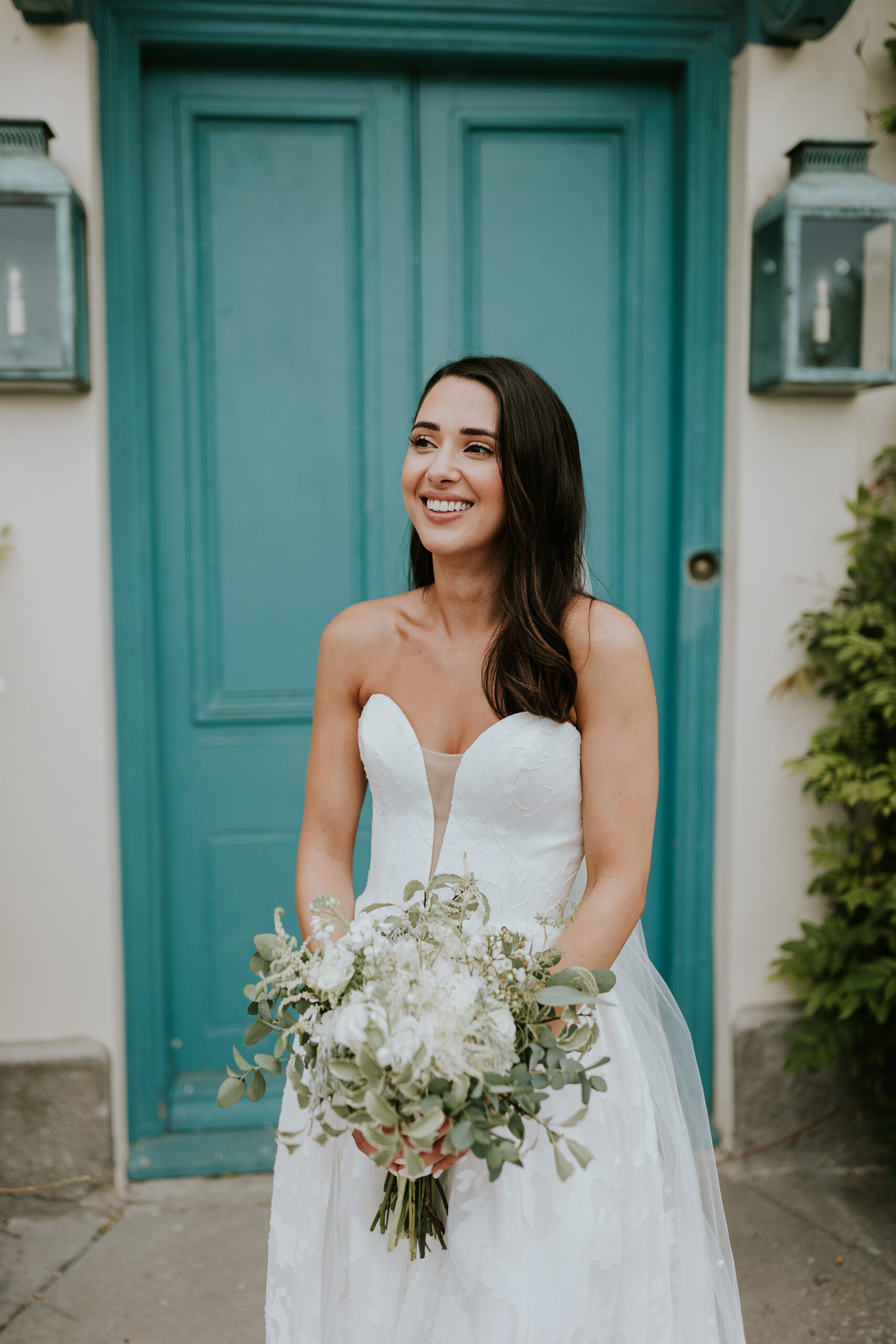 Bride and groom portraits