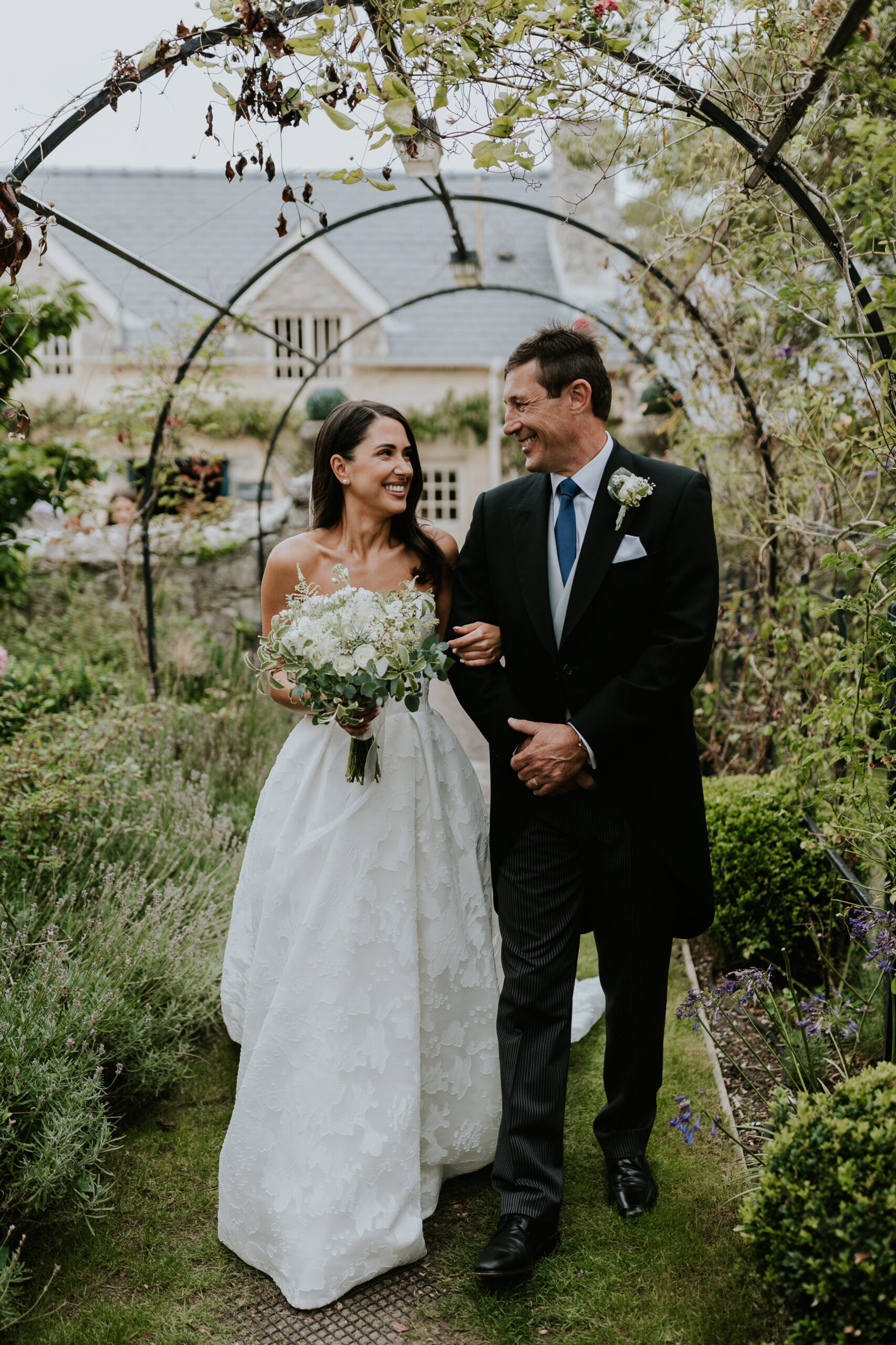 Bride and Dad