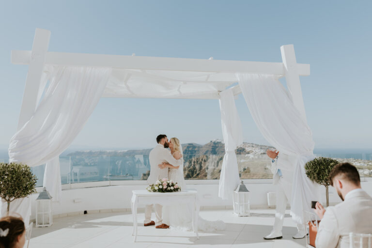 Santorini Wedding – Jade & Adam