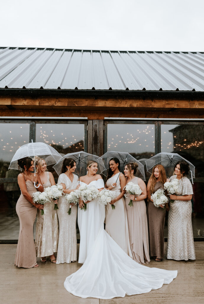 Farm Wedding Bridesmaids