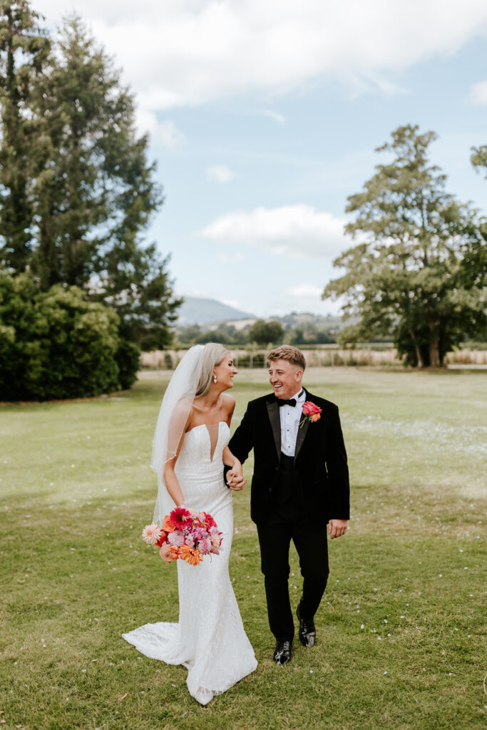 couple portrait at sant ffraed house