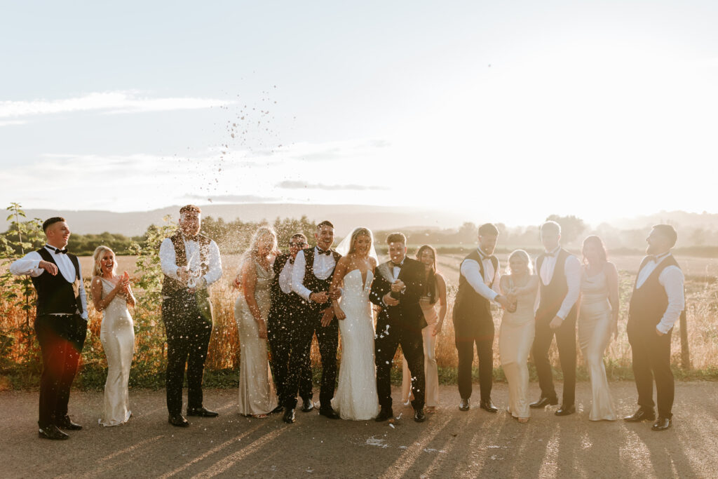 champagne spray