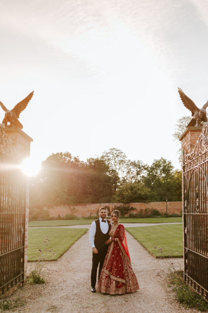 Couple portrait golden hour