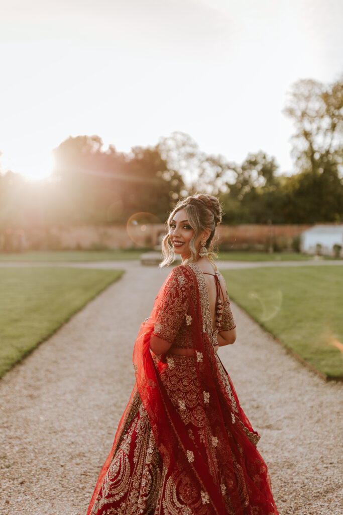 Bridal Portrait at Golden hour